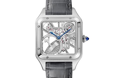 cartier santos dumont squelette|cartier santos dumont skeleton price.